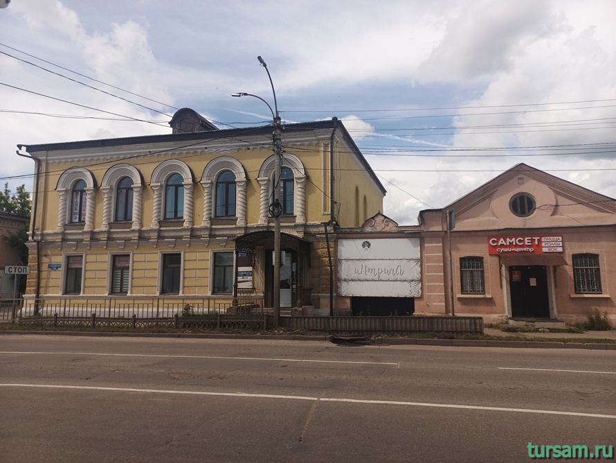 Главный дом городской усадьбы в Кимрах-2