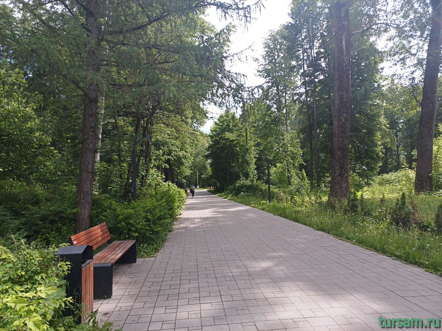 Городской парк в Кимрах-1
