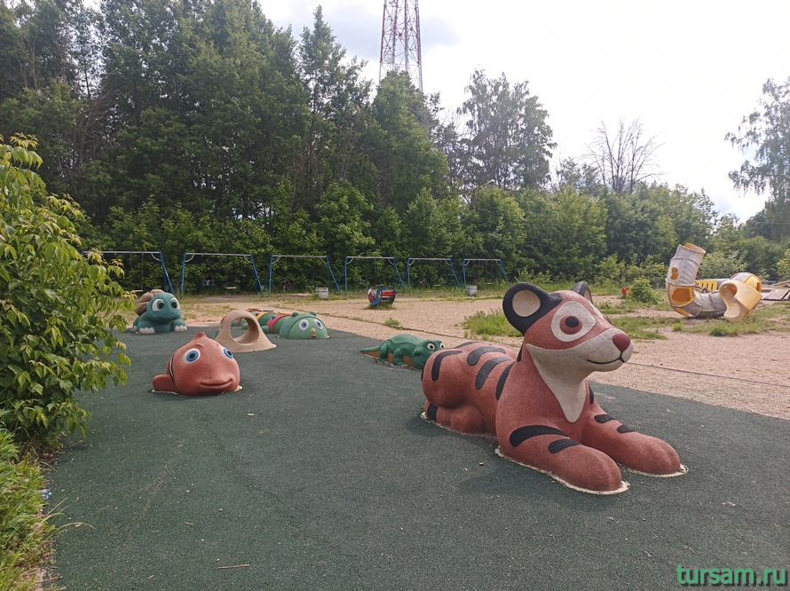 Городской парк в Кимрах-12