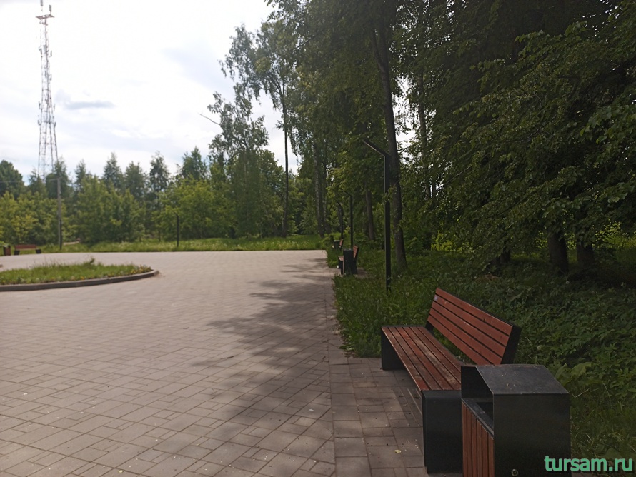 Городской парк в Кимрах-17